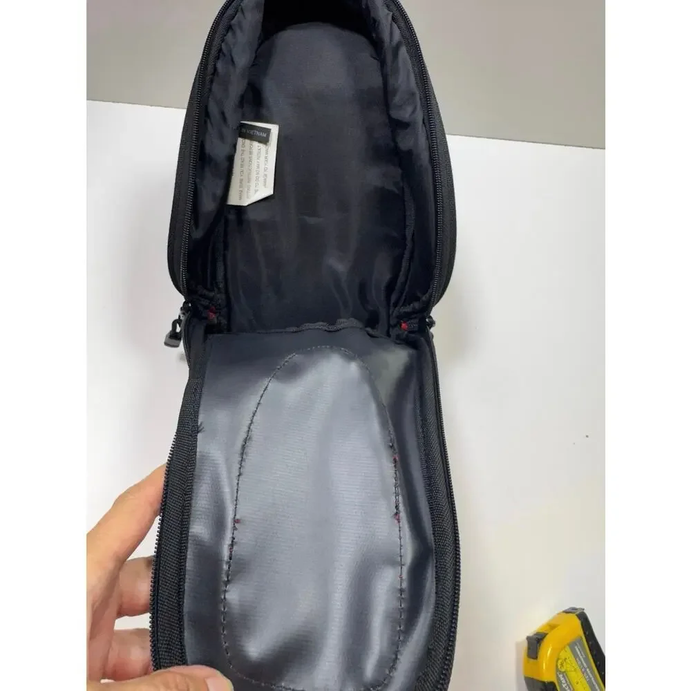 Joe Rocket Motorcycle Magnetic Tank Bag Black Red Luggage